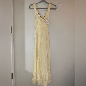 Universal Threads XS long yellow dress
